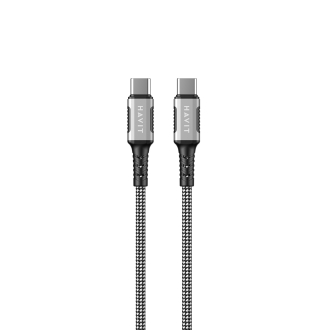 Кабель USB-C - USB-C HAVIT CB6297 PD60W 3A 1м ( магнітний)