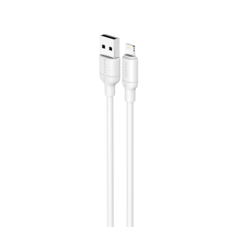 Кабель USB - Lightning HAVIT CB675 2A 1м White (силіконовий)