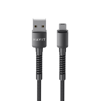 Кабель Micro USB HAVIT HV-CB6195 2.1A 1м