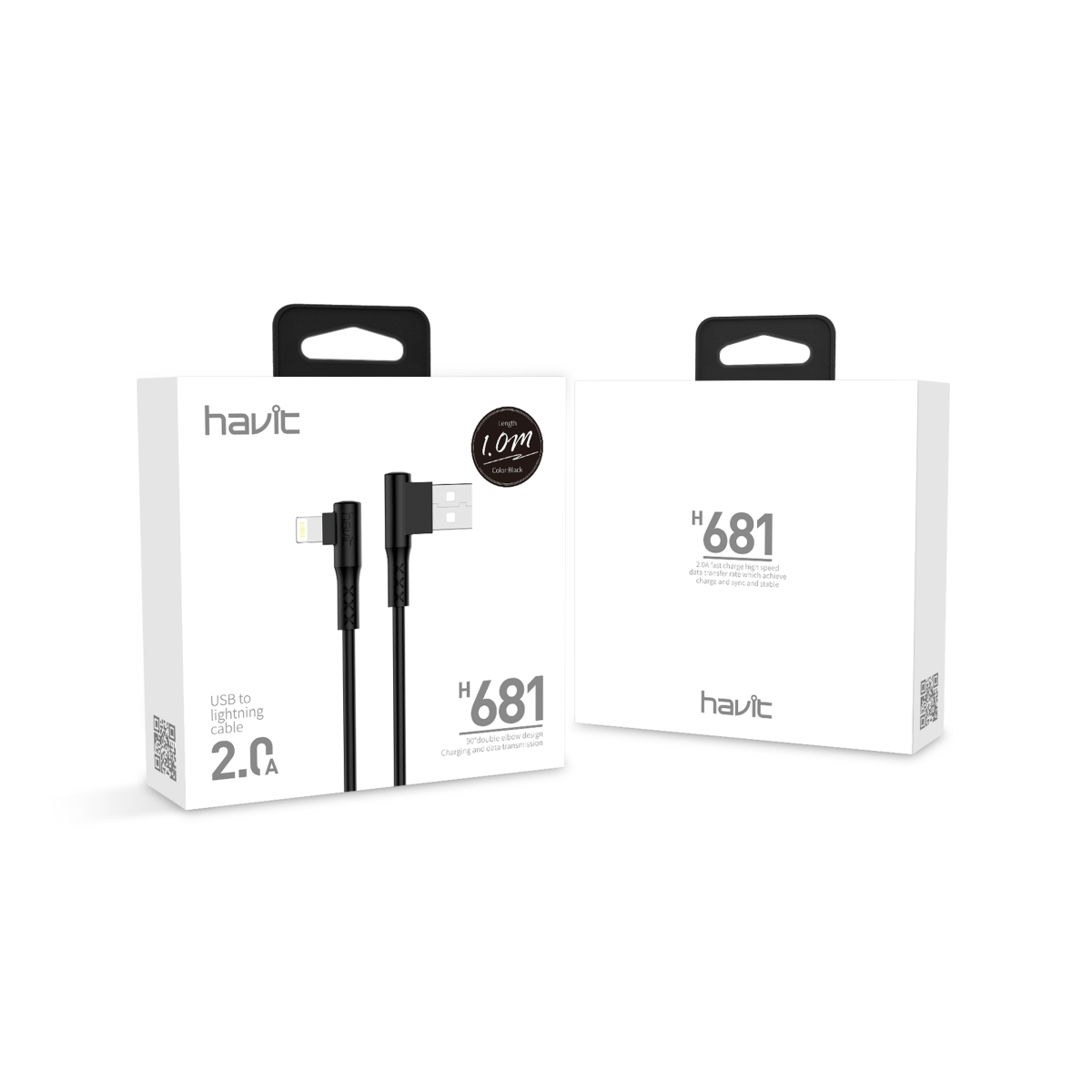 Кабель HAVIT HV-H681 Lightning 1м Кабель HAVIT HV-H681 Lightning 1м