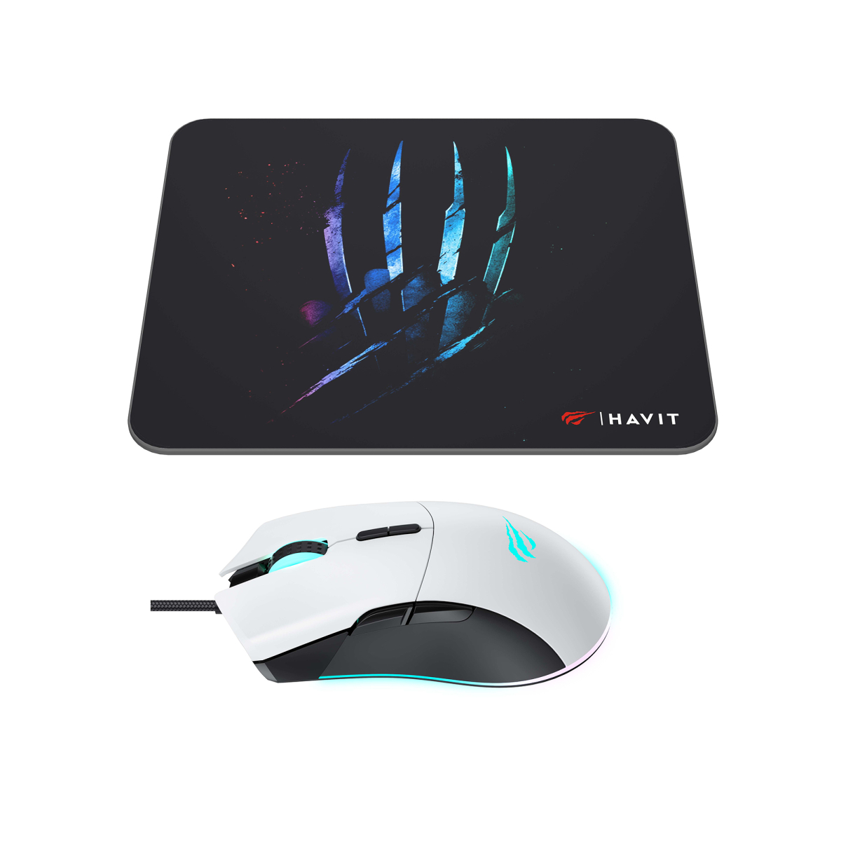 Ігровий набір 2в1 HAVIT MS1037CM Килимок + Миша Ігровий набір 2в1 HAVIT MS1037CM Килимок + Миша