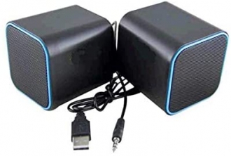 Колонки 2.0 HAVIT HV-SK473 USB Black/Blue