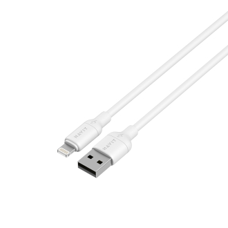 Кабель USB - Lightning HAVIT CB675 2A 1м White (силіконовий)