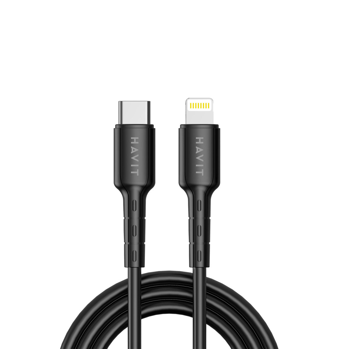 Кабель USB-C - Lightning HAVIT HV-CB6239 PD30W 1м Кабель USB-C - Lightning HAVIT HV-CB6239 PD30W 1м
