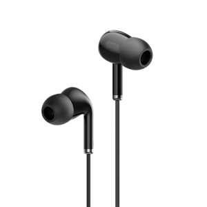 Вакуумні навушники з мікрофоном HAVIT HV-E306P Black