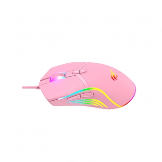 Ігрова миша дротова HAVIT HV-MS1026 USB Pink