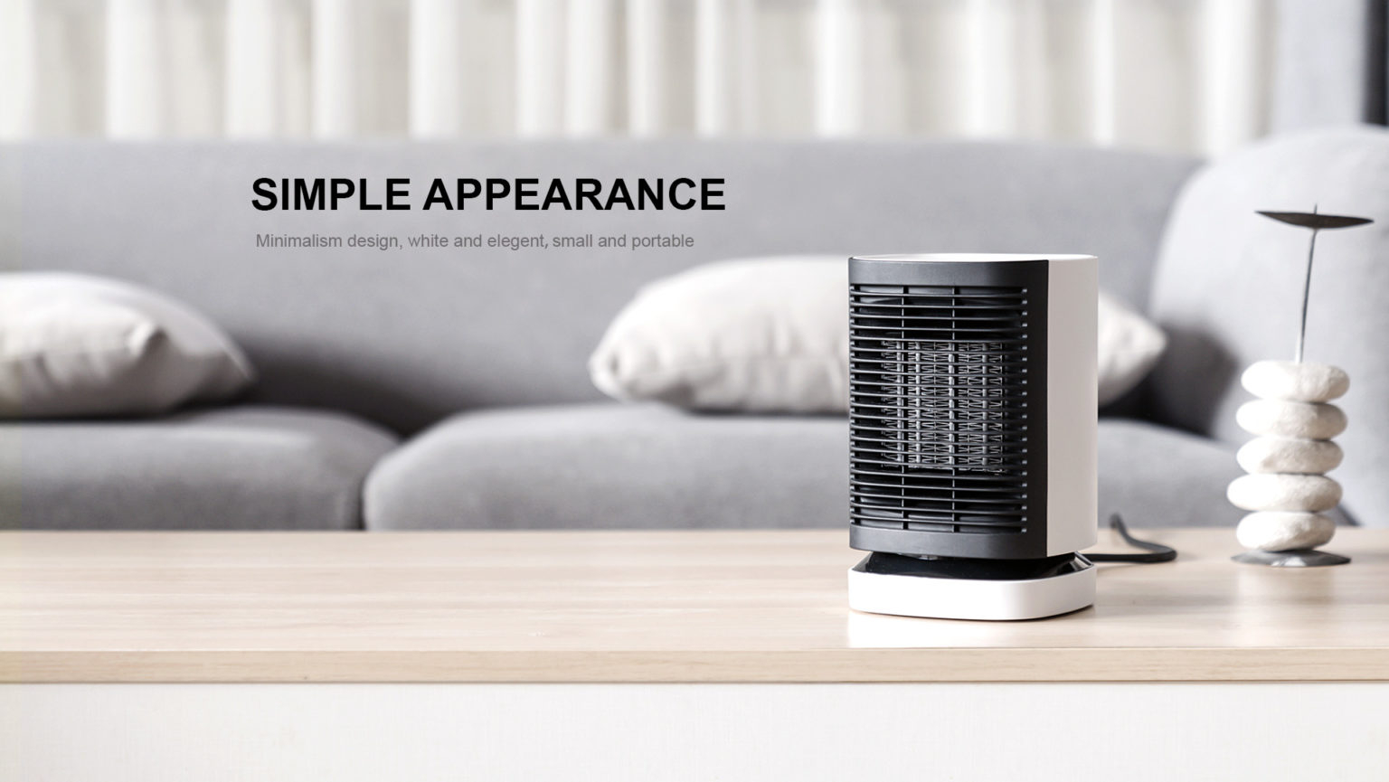 Тепловентилятор HAVIT HV-HT1220 950W White