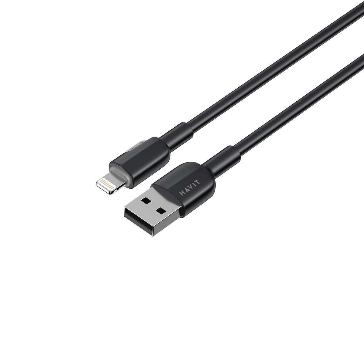 Кабель USB - Lightning HAVIT CB306C 2.4A 1м Black
