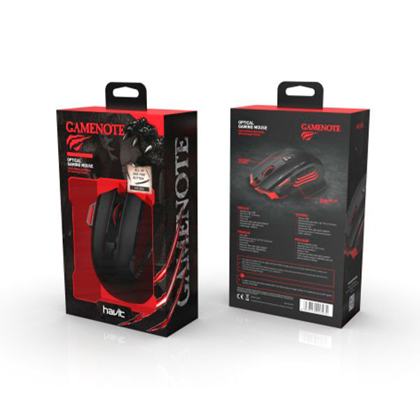 Ігрова дротова миша HAVIT HV-MS1005 USB