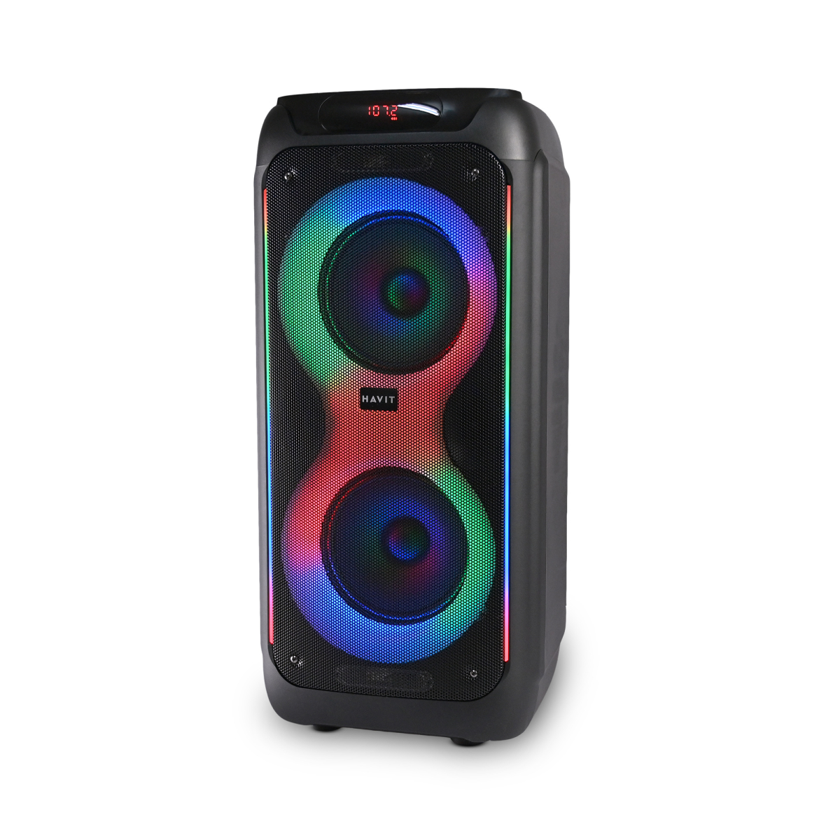 Портативна колонка HAVIT HV-SQ120BT 50W RGB Black купити у офіційного ...