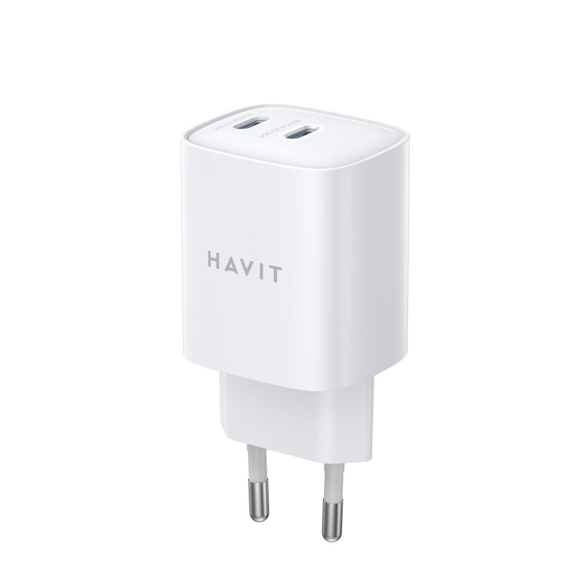 Зарядний пристрій HAVIT UC45 PD45W 2xUSB-C White