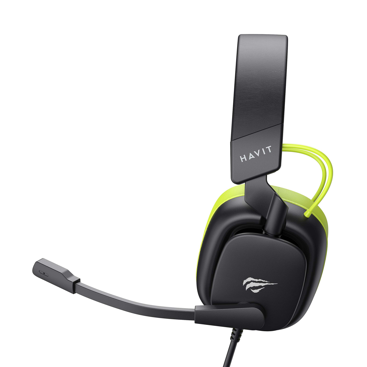Ігрові навушники з мікрофоном HAVIT H2048U Black+Green Plug USB 7.1 Ігрові навушники з мікрофоном HAVIT H2048U Black+Green Plug USB 7.1
