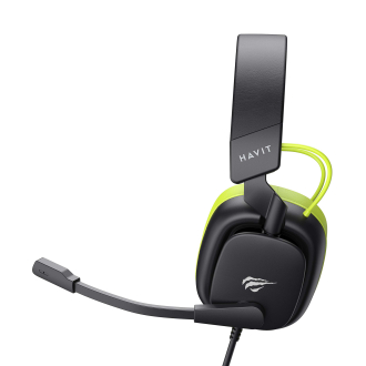 Ігрові навушники з мікрофоном HAVIT H2048U Black+Green Plug USB 7.1 Ігрові навушники з мікрофоном HAVIT H2048U Black+Green Plug USB 7.1